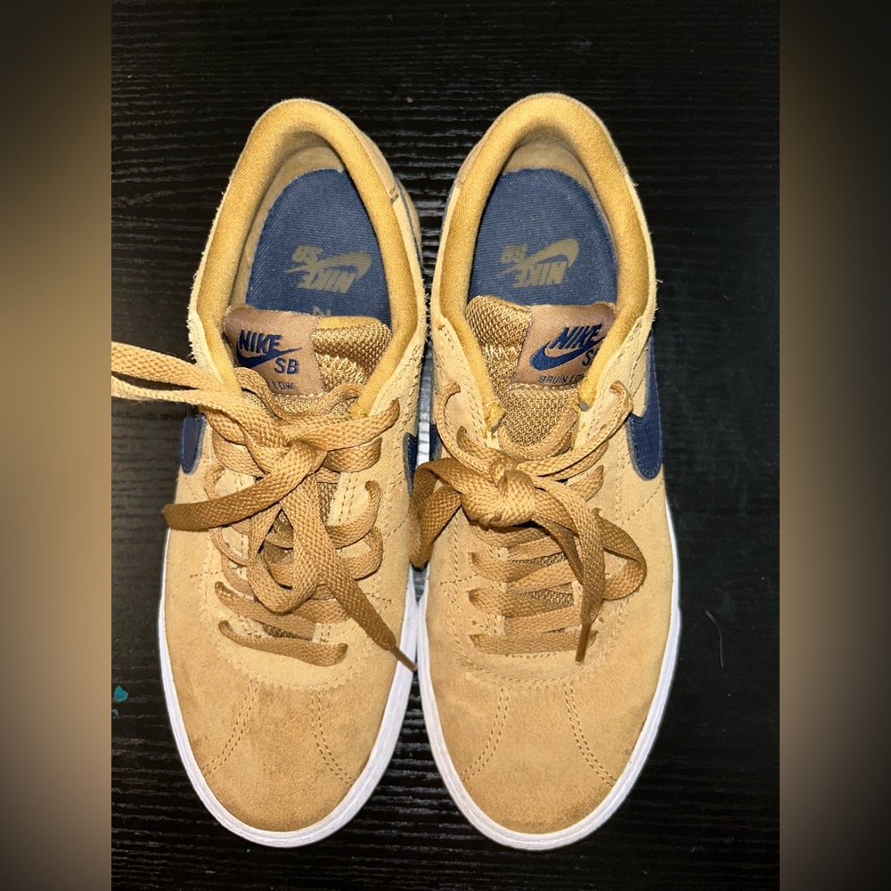 Nike Mens Bruin SB Hyperfeel 831756-202 Brown Casual Shoes Sneakers sz 6.5